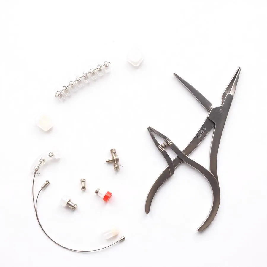 Large Bone Screw & Plate Implant Set